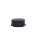28-400 Black PP Cap with Polycone Liner (Fits 8 oz)