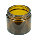 2oz Amber Glass Jar 53-400 (168/Case)