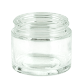 2oz Clear Glass Jar 53-400 (168/Case)
