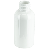 2oz White Boston Round PET Plastic Bottle 20-410 (1120/Case)