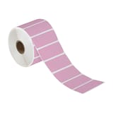 3 x 1" Pink Desktop Direct Thermal Label
