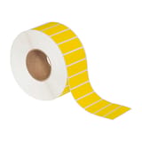 3 x 1" Yellow Direct Thermal Labels