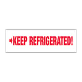 3" x 110 yds. - "Keep Refrigerated" Messaged Carton Sealing Tape – 2.2 Mil
