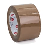 3" x 110 yds. Tan Hot Melt Tape – 1.6 Mil