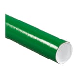 3 x 18" Green Tubes with Caps