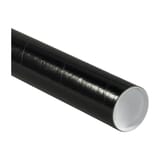 3 x 24" Black Tubes with Caps