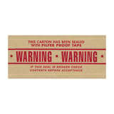 3" x 450' "Warning" Messaged Reinforced Water Activated Tape