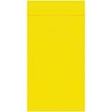 3 x 5" - 2 Mil Yellow Reclosable Poly Bags