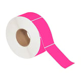 3 x 5" Fluorescent Pink Thermal Transfer Labels