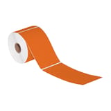 3 x 5" Orange Desktop Direct Thermal Label