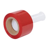 3" x 80 Gauge x 1000' Red Bundling Stretch Film
