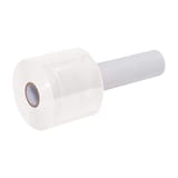 3" x 80 Gauge x 1000' White Extended Core Bundling Film