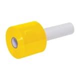 3" x 80 Gauge x 1000' Yellow Extended Core Bundling Film