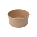 32 oz. Kraft Paper Salad Bowls - (300/Case)