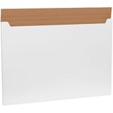 38 x 26 x 1" White Jumbo Fold-Over Mailers