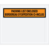 4 1/2 x 5 1/2" Bilingual Packing List Envelopes English/French