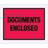 4 1/2 x 5 1/2" Red "Documents Enclosed" Envelopes
