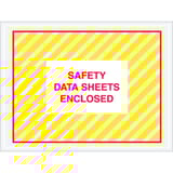 4 1/2 x 6" "Safety Data Sheets Enclosed" SDS Envelopes