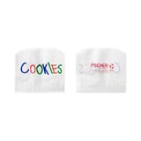 4 7/8″ × 4″  Printed Paper Cookie Bag - (2000/Case) 352