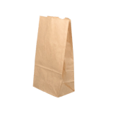 4 lb. Natural Kraft Paper Bag - (400/Case)