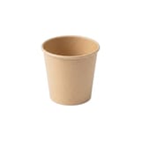 4 oz Poly Lined Kraft Paper Portion Cup - (2000/Case)