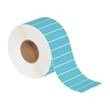 4 x 1" Blue Direct Thermal Labels