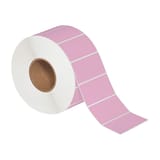 4 x 2" Pink Thermal Transfer Labels