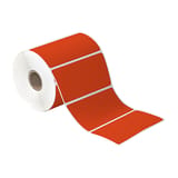 4 x 2" Red Desktop Direct Thermal Label