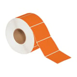 4 x 3" Orange Thermal Transfer Labels