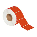 4 x 3" Red Direct Thermal Labels