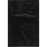 4 x 6" - 2 Mil Black Flat Poly Bags (100 pack)