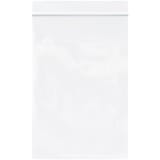 4 x 6'' - 2 Mil White Reclosable Poly Bags
