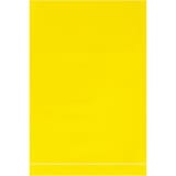 4 x 6" - 2 Mil Yellow Flat Poly Bags (100 Pack)