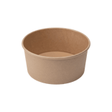 42 oz. Kraft Paper Salad Bowls - (300/Case)
