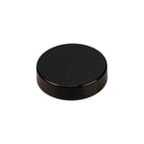 45-400 Black Smooth Continuous Thread Cap with HS Liner - (2000/Case)