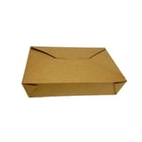 48 oz. Kraft Paper Take-Out Box​, #1 - (200/Case)