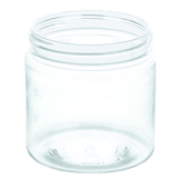 4oz PET Plastic SS Jar - Clear - 58-400(760/case)