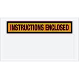 5 1/2 x 10" "Instructions Enclosed" Envelopes