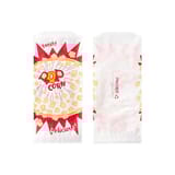 5 1/4" × 12" Printed Popcorn Paper Bag - (1000/Case) 334