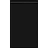 5 x 8" - 2 Mil Black Reclosable Poly Bags