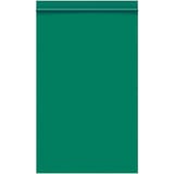 5 x 8" - 2 Mil Green Reclosable Poly Bags