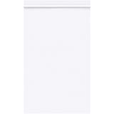 5 x 8" - 2 Mil White Reclosable Poly Bags