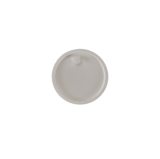 58mm White Polypropylene Sealing Disc Liner with Pull Tab - (500/Case)