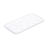 #5S Clear PET Plastic Meat Tray, 10 1/4" × 5 5/16" × 9/16" - (250/Case)
