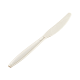 6 1/2" Beige Heavy Weight Polystyrene Plastic Knife - (1000/Case)