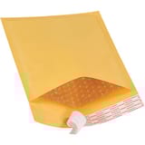 6 x 10" Kraft #0 Self-Seal Bubble Mailers (25 Pack)