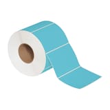 6 x 4" Blue Thermal Transfer Labels