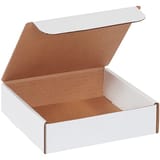 6 x 6 x 2" White Literature Mailers