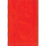 6 x 9" - 2 Mil Red Flat Poly Bags (100 Pack)