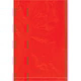 6 x 9" - 2 Mil Red Flat Poly Bags